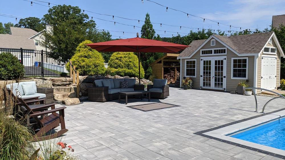 Cranston, RI patio view